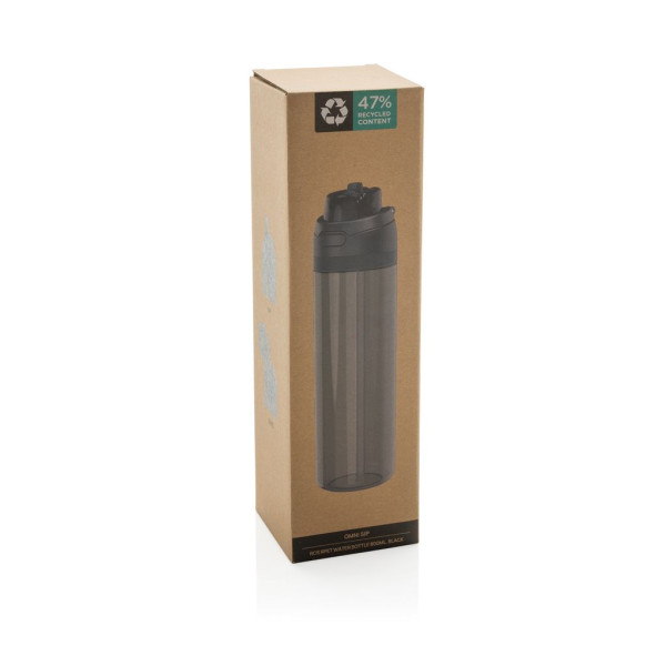 Bouteille personnalisable 800 ml en rPET RCS Omni Sip - Accessoire durable et pratique