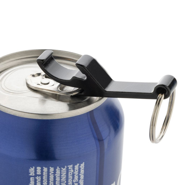 Porte-clés décapsuleur en aluminium recyclé RCS Personnalisable | BCM Goodies
