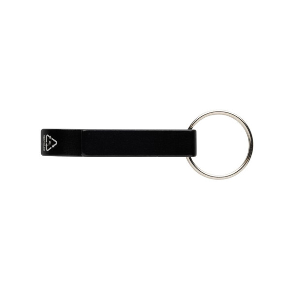 Porte-clés décapsuleur en aluminium recyclé RCS Personnalisable | BCM Goodies