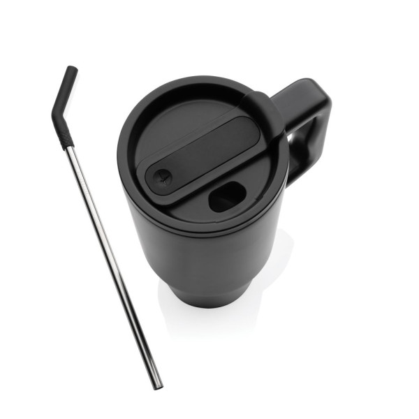 Mug 900ml en acier inoxydable recyclé Embrace RCS - BCM Goodies