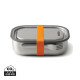 Boîte à lunch Large en acier inoxydable Black+Blum - Boîte à lunch multifonctionnelle 3 en 1 | BCM Goodies