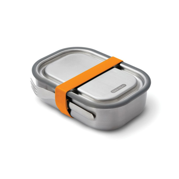 Boîte à lunch Large en acier inoxydable Black+Blum - Boîte à lunch multifonctionnelle 3 en 1 | BCM Goodies