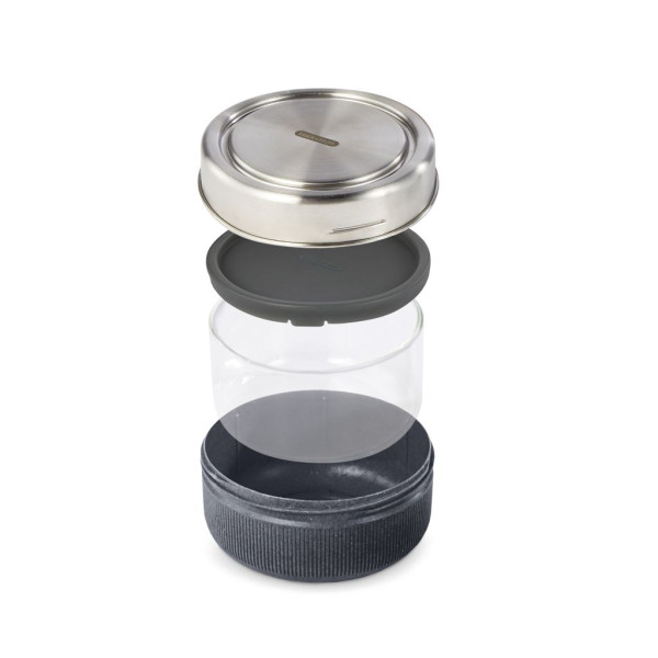 Bol à lunch en verre Black+Blum 750ml - Accessoire pratique pour repas à emporter