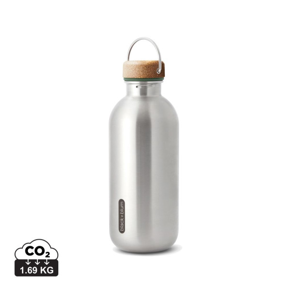 Bouteille d'eau 600ml en acier Black+Blum personnalisable - BCM Goodies
