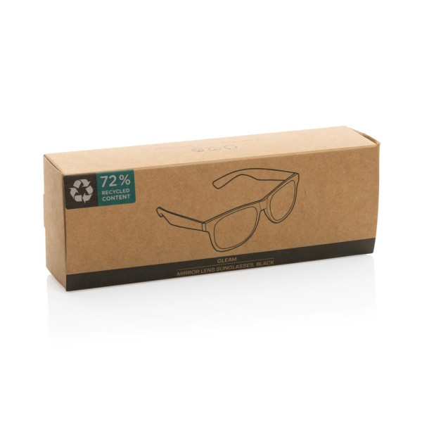 Lunettes de soleil Gleam en PC recyclé RCS - Accessoires écologiques et durables | BCM Goodies