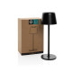 Lampe de table rechargeable par USB en plastique RCS Zenic - Produit durable pour entreprises | BCM Goodies