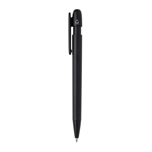 Stylo couleur uni en ABS recyclé et certifié GRS Devin - Accessoire essentiel pour votre quotidien
