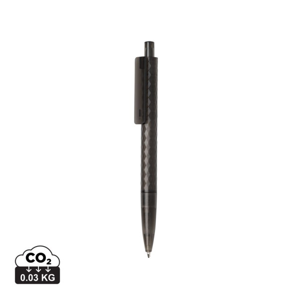 Stylo X3 en plastique givré GRS | Stylo personnalisable en plastique recyclé | BCM Goodies
