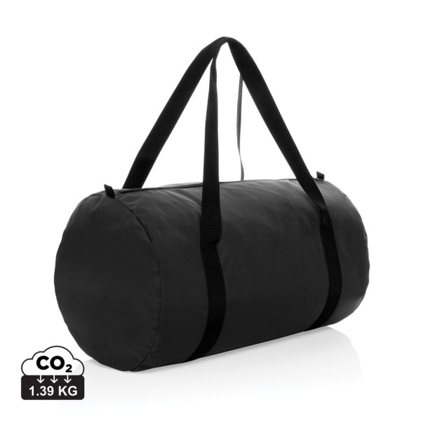 Sac de sport pliable en rPET AWARE™ Dillon - Accessoire écologique pour entreprises