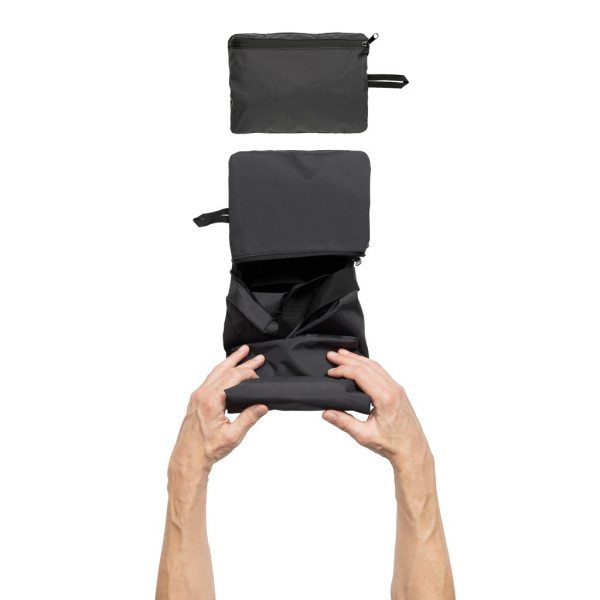 Sac de sport pliable en rPET AWARE™ Dillon - Accessoire écologique pour entreprises