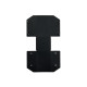 Porte-crayon Timo en polyester recyclé RCS - Accessoire de bureau pratique et écologique