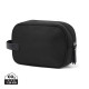 Trousse de toilette Marlow en polyester recyclé avec poche intérieure zippée - BCM Goodies