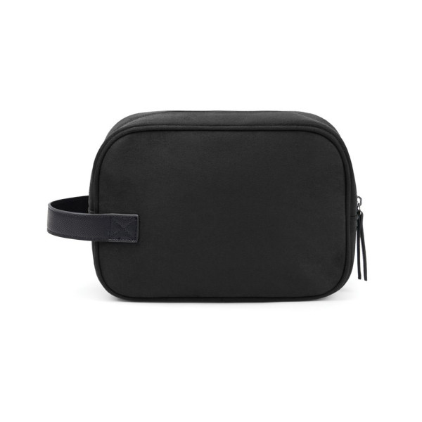 Trousse de toilette Marlow en polyester recyclé avec poche intérieure zippée - BCM Goodies