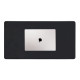 Tapis de souris Timo en polyester recyclé RCS - Dimensions 75x40 cm - Idéal pour goodies
