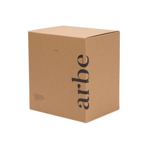 Pichet VINGA 1.2L en acier inoxydable recyclé - Carafe sous vide élégante et fonctionnelle - BCM Goodies