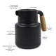 Pichet VINGA 1.2L en acier inoxydable recyclé - Carafe sous vide élégante et fonctionnelle - BCM Goodies