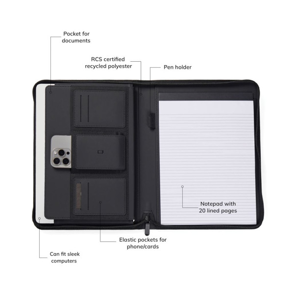 Porte-documents VINGA A4 RCS Baltimore pour entreprise - BCM Goodies