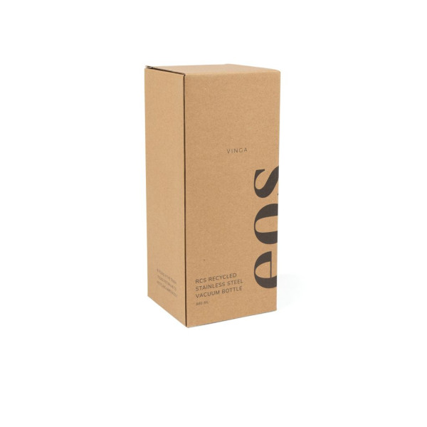 Bouteille isotherme VINGA 880ml en acier inoxydable recyclé RCS Eos - Accessoire pratique et écologique