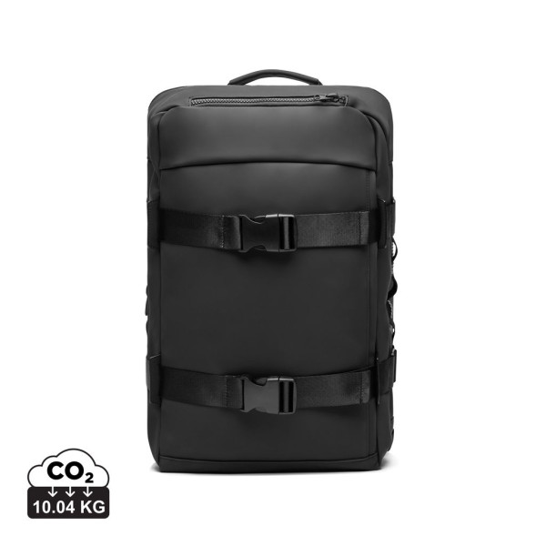 Sac à dos explorateur VINGA RCS Baltimore - Polyester recyclé certifié RCS - Confortable et pratique - Idéal pour vos déplacemen