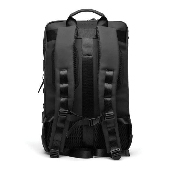 Sac à dos explorateur VINGA RCS Baltimore - Polyester recyclé certifié RCS - Confortable et pratique - Idéal pour vos déplacemen