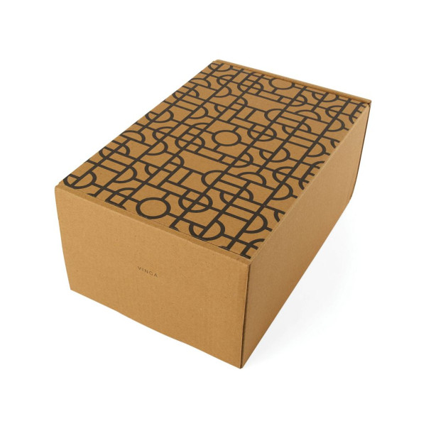 Ensemble de 4 serviettes en coton biologique VINGA Verso - Lot de serviettes douces et absorbantes - Personnalisable avec logo -