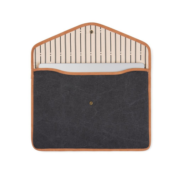 Pochette ordinateur VINGA 16 en toile recyclée GRS Bosler - Accessoire durable pour professionnels