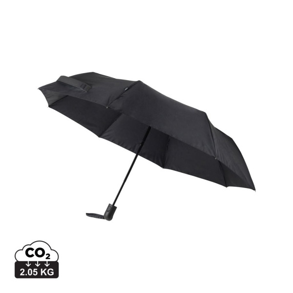Parapluie de 21 pouces Baltimore en rPET AWARE™ de VINGA - Accessoire anti-tempête éco-responsable