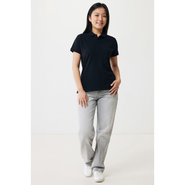Polo en coton recyclé Iqoniq Yosemite Femme - Polo féminin en coton bio et recyclé - BCM Goodies
