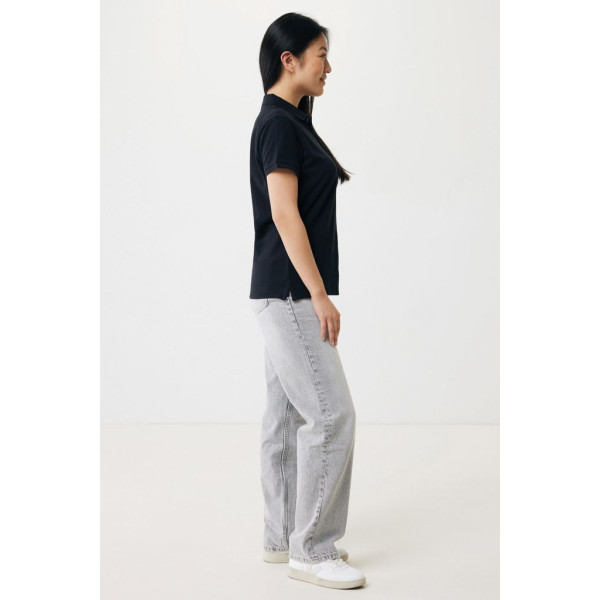 Polo en coton recyclé Iqoniq Yosemite Femme - Polo féminin en coton bio et recyclé - BCM Goodies