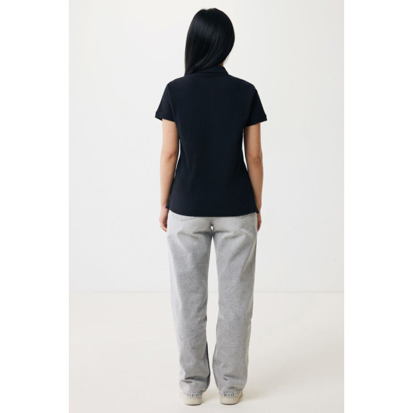 Polo en coton recyclé Iqoniq Yosemite Femme - Polo féminin en coton bio et recyclé - BCM Goodies