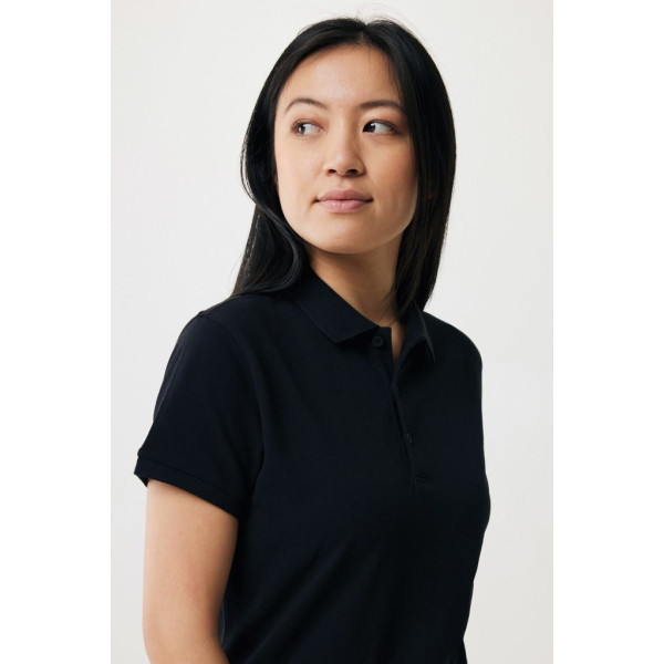 Polo en coton recyclé Iqoniq Yosemite Femme - Polo féminin en coton bio et recyclé - BCM Goodies