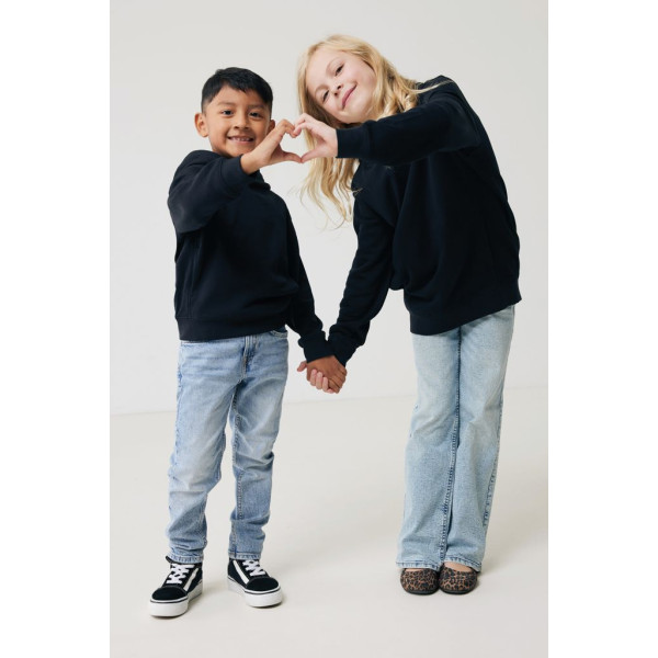 Sweat à capuche enfant en coton bio et recyclé avec poches latérales - BCM Goodies