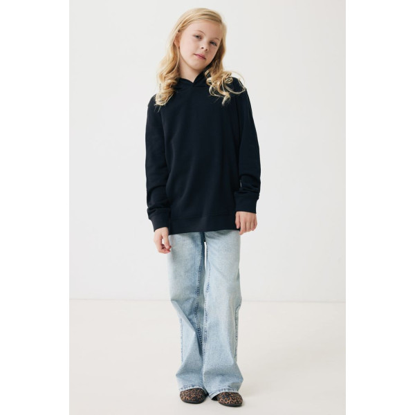 Sweat à capuche enfant en coton bio et recyclé avec poches latérales - BCM Goodies