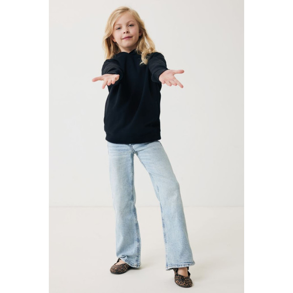 Sweat à capuche enfant en coton bio et recyclé avec poches latérales - BCM Goodies