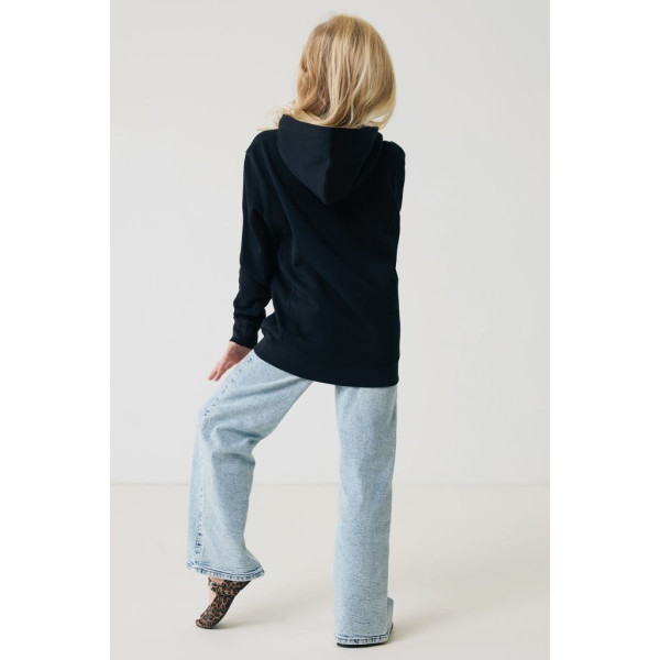 Sweat à capuche enfant en coton bio et recyclé avec poches latérales - BCM Goodies
