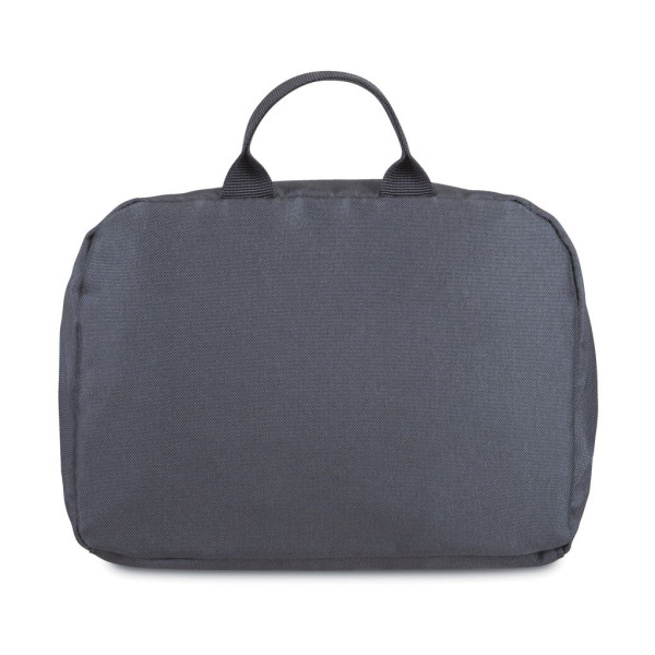 Trousse de toilette en tissu recyclé avec logo personnalisé pour entreprise - BCM Goodies