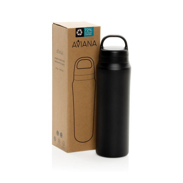 Bouteille 470ml en acier recyclé RCS Aviana™ Rowan - BCM Goodies