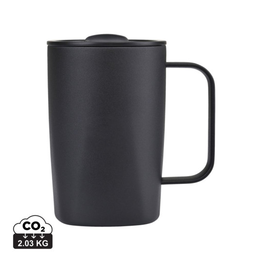 Mug 450ml en acier recyclé RCS Aviana™ Rowan - Gemline - BCM Goodies