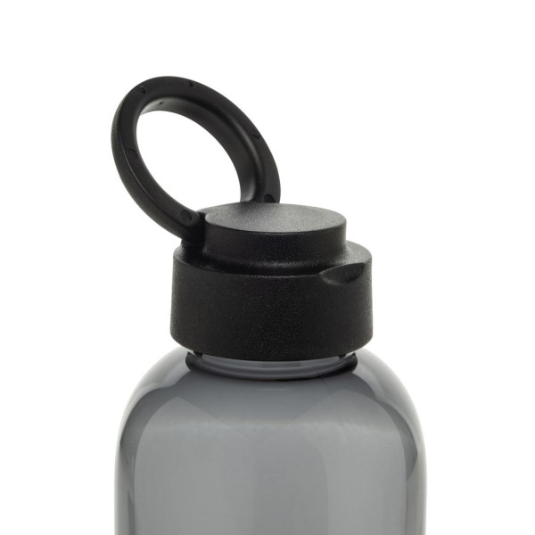 Bouteille en rPET 750 ml avec design ondulé et couvercle à vis sécurisé - BCM Goodies