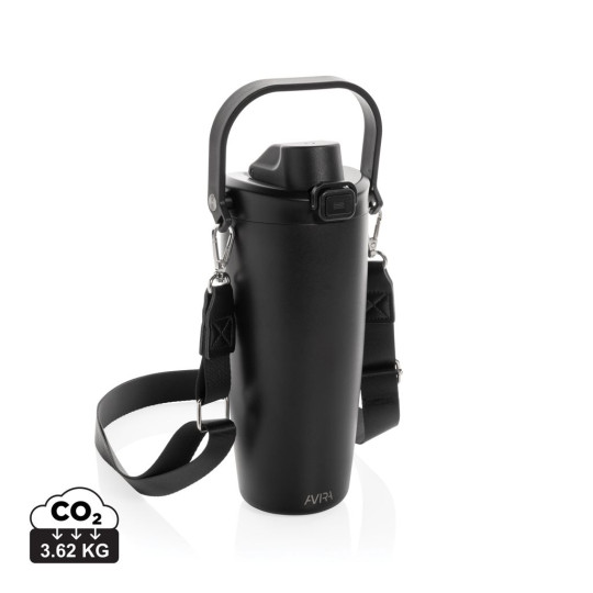 Mug Avira Ayala en acier recyclé 600 ml - Partenaire d'hydratation polyvalent - BCM Goodies