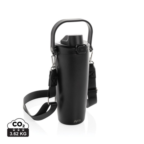 Mug Avira Ayala en acier recyclé 600 ml - Partenaire d'hydratation polyvalent - BCM Goodies
