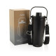 Mug Avira Ayala en acier recyclé 600 ml - Partenaire d'hydratation polyvalent - BCM Goodies