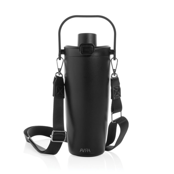 Mug Avira Ayala en acier recyclé 600 ml - Partenaire d'hydratation polyvalent - BCM Goodies