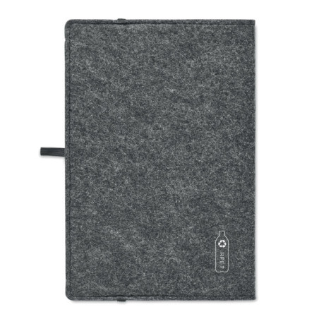 Carnet A5 en feutre RPET FELTBOOK Personnalisable | BCM Goodies - 3