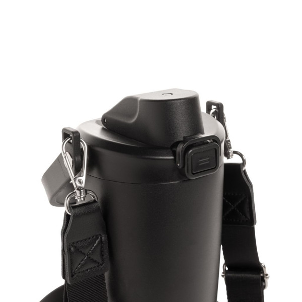 Mug Avira Ayala en acier recyclé 600 ml - Partenaire d'hydratation polyvalent - BCM Goodies