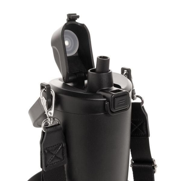 Mug Avira Ayala en acier recyclé 600 ml - Partenaire d'hydratation polyvalent - BCM Goodies