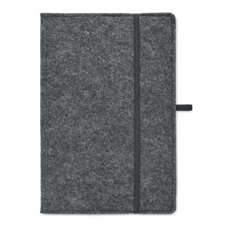 Carnet A5 en feutre RPET FELTBOOK Personnalisable | BCM Goodies - 4
