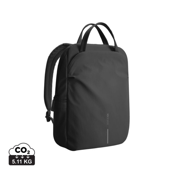 Sac à dos/tote souple XD Design avec fermeture à glissière Duo-Zipper - Nylon recyclé durable - 11 zones de rangement - AWARE™ -