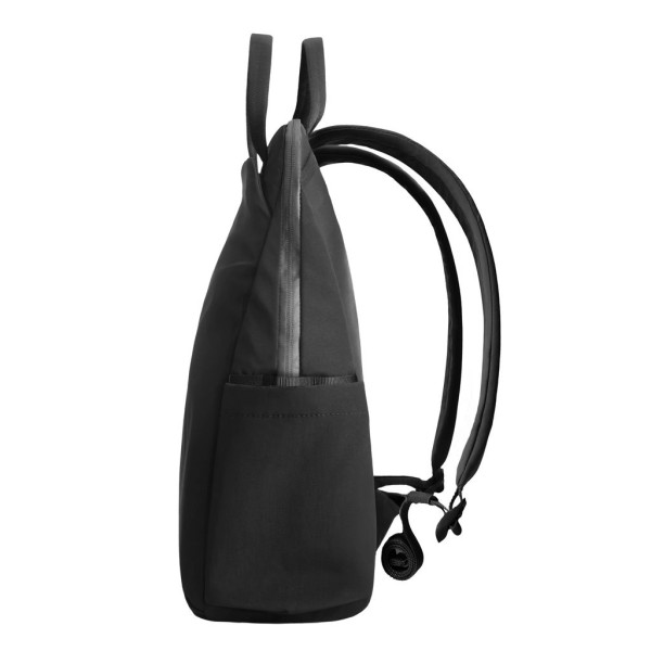 Sac à dos/tote souple XD Design avec fermeture à glissière Duo-Zipper - Nylon recyclé durable - 11 zones de rangement - AWARE™ -