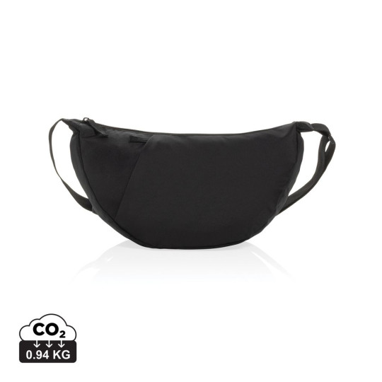 Sac bandoulière XL en rPET AWARE™ Crescent - Sac publicitaire durable pour entreprise | BCM Goodies